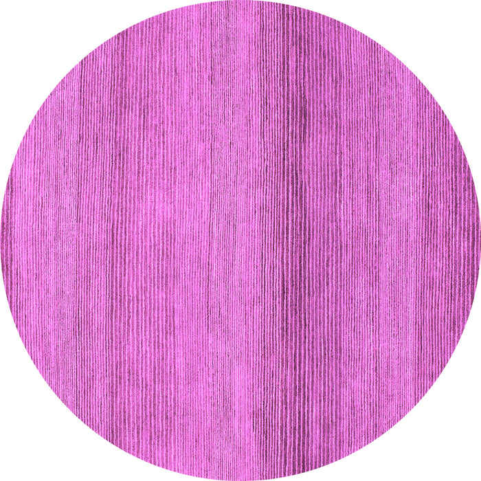 Round Machine Washable Abstract Purple Modern Area Rugs, wshabs1584pur