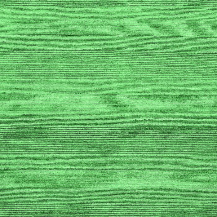 Square Machine Washable Abstract Emerald Green Modern Area Rugs, wshabs1584emgrn