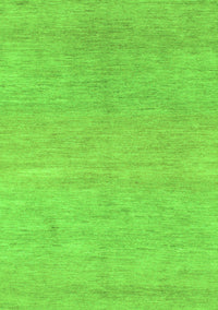 Abstract Green Modern Rug, abs1585grn