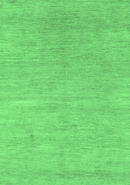 Abstract Emerald Green Modern Rug, abs1585emgrn