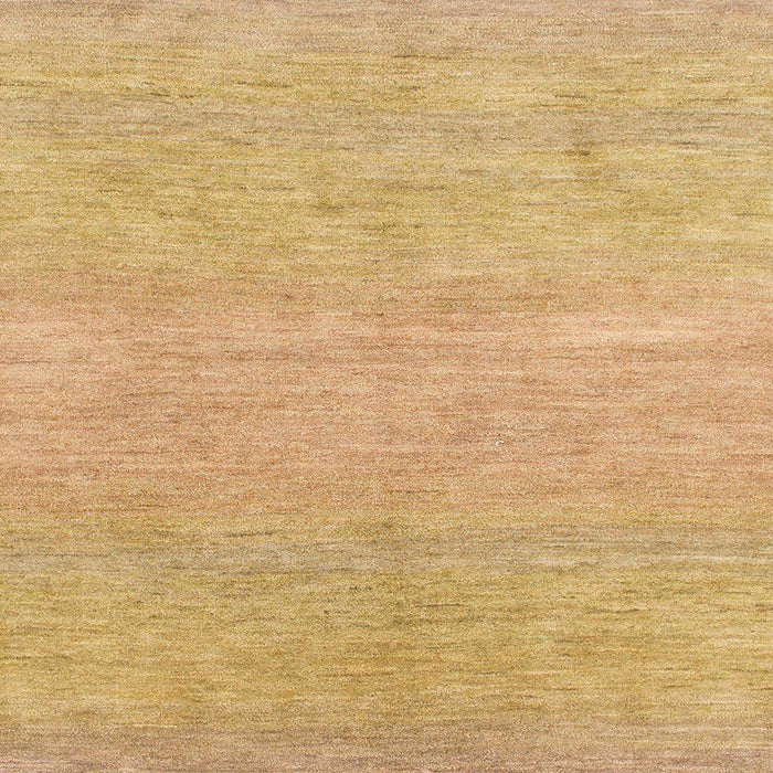 Machine Washable Abstract Yellow Rug, wshabs1585