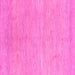 Square Machine Washable Abstract Pink Modern Rug, wshabs1585pnk