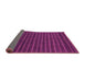 Sideview of Abstract Pink Modern Rug, abs1586pnk