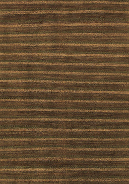 Abstract Brown Modern Rug, abs1586brn