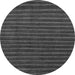 Round Abstract Gray Modern Rug, abs1586gry