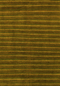 Abstract Yellow Modern Rug, abs1586yw