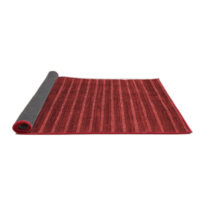 Abstract Red Modern Area Rugs