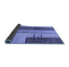 Sideview of Abstract Blue Modern Rug, abs1587blu