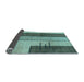 Sideview of Abstract Light Blue Modern Rug, abs1587lblu