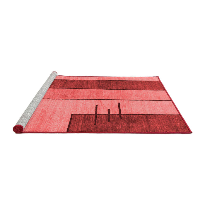 Modern Red Washable Rugs