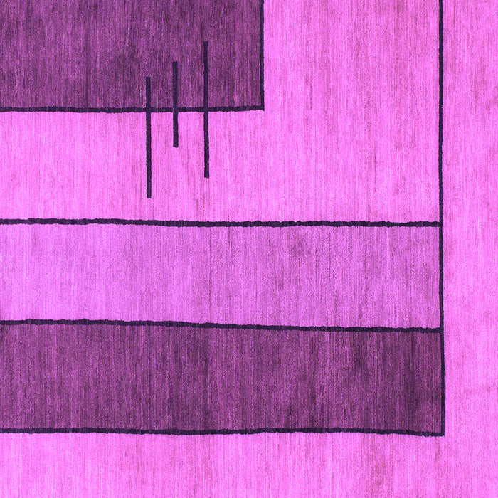 Square Abstract Purple Modern Rug, abs1587pur