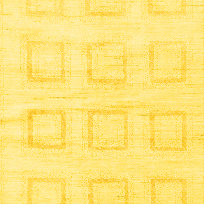 Solid Yellow Modern Rug, abs1588yw