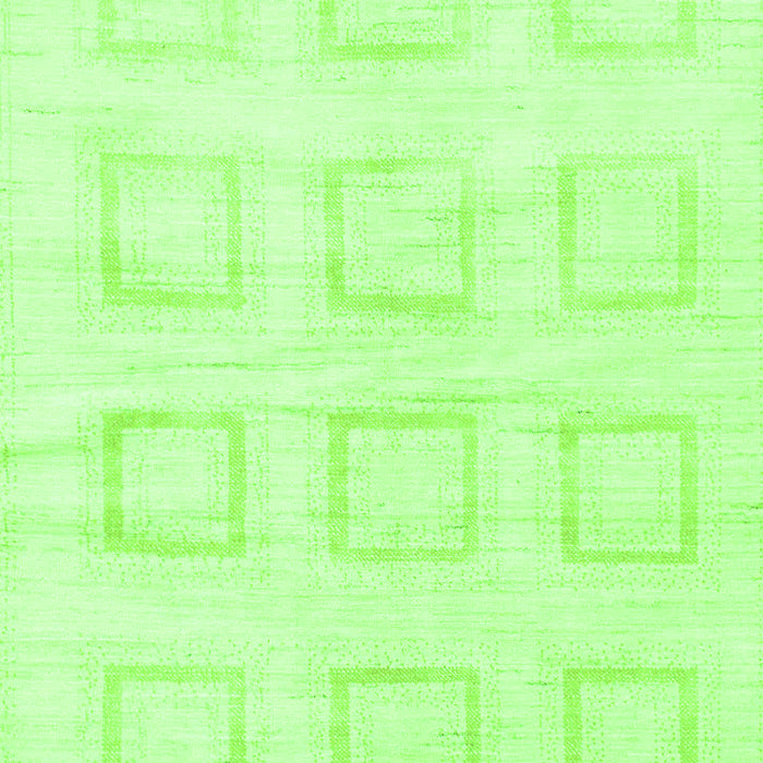 Machine Washable Solid Green Modern Area Rugs, wshabs1588grn