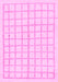 Solid Pink Modern Rug, abs1589pnk