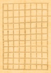 Solid Brown Modern Rug, abs1589brn