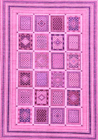 Abstract Pink Modern Rug, abs158pnk