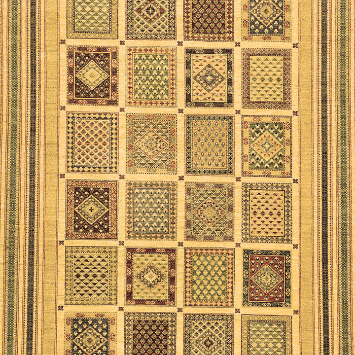 Abstract Brown Modern Rug, abs158brn
