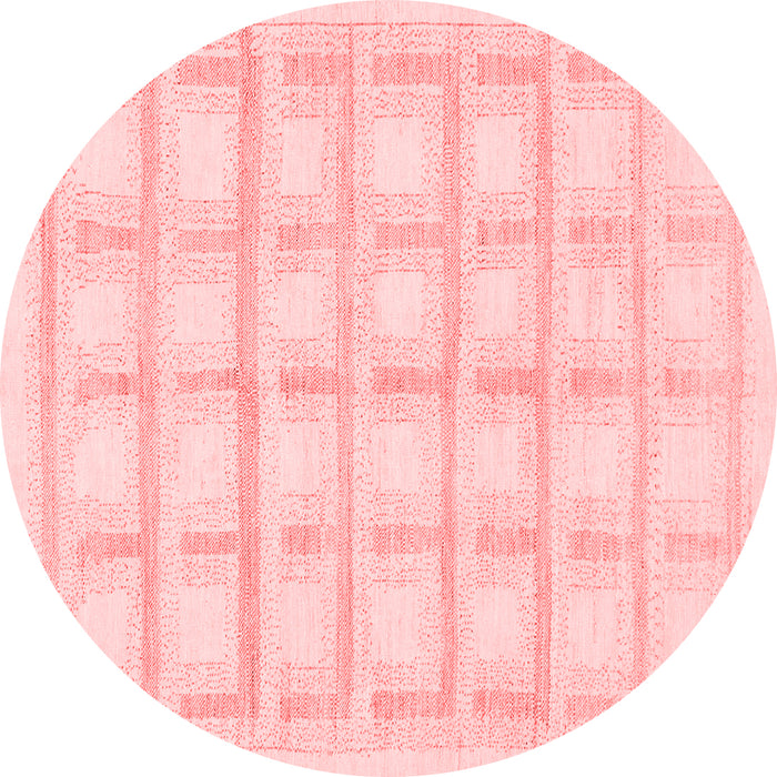 Machine Washable Solid Red Modern Rug, wshabs1590red