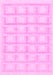 Machine Washable Solid Pink Modern Rug, wshabs1590pnk