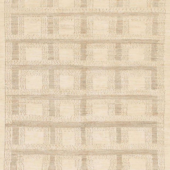 Machine Washable Abstract Gold Rug, wshabs1590