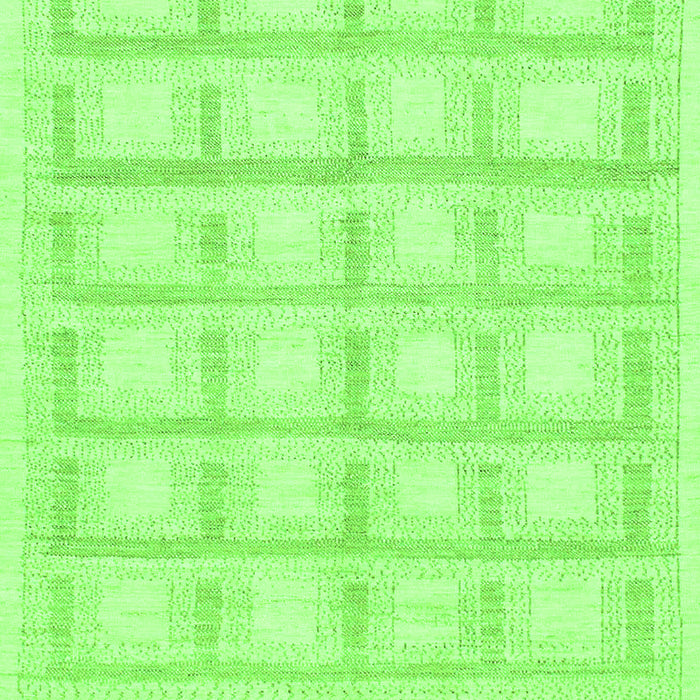 Machine Washable Solid Green Modern Area Rugs, wshabs1590grn