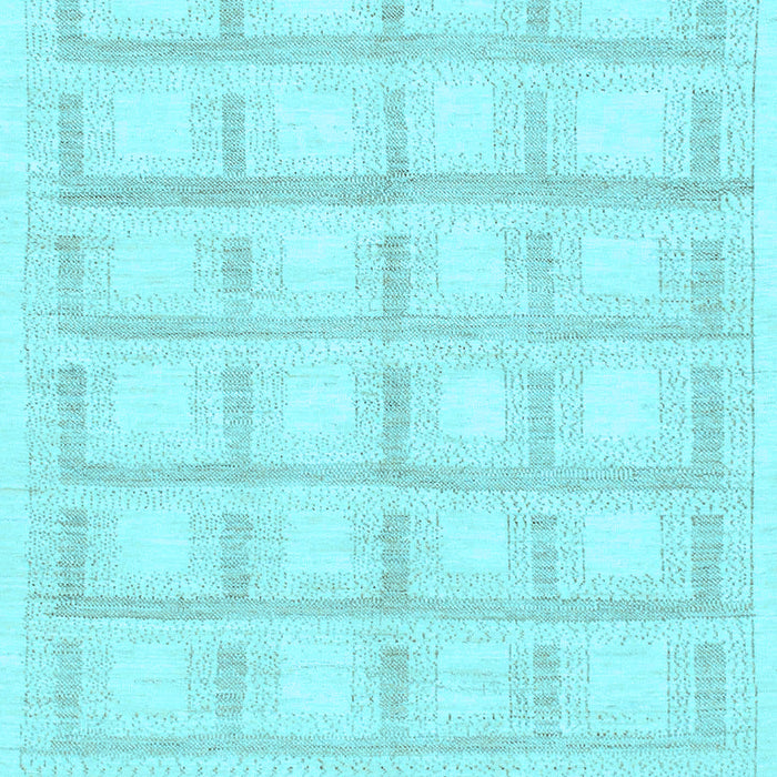 Machine Washable Solid Light Blue Modern Rug, wshabs1590lblu