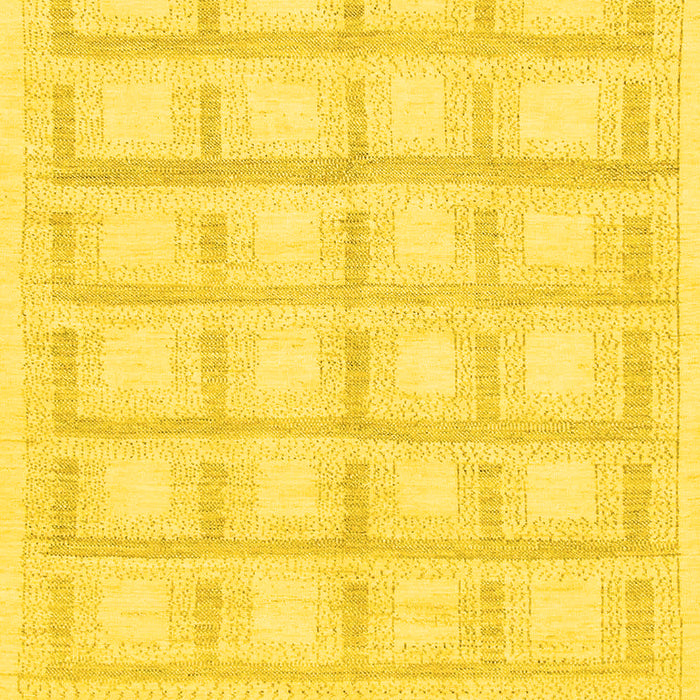 Solid Yellow Modern Rug, abs1590yw