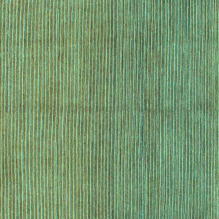 Square Abstract Turquoise Modern Rug, abs1591turq