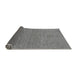 Sideview of Abstract Gray Modern Rug, abs1591gry