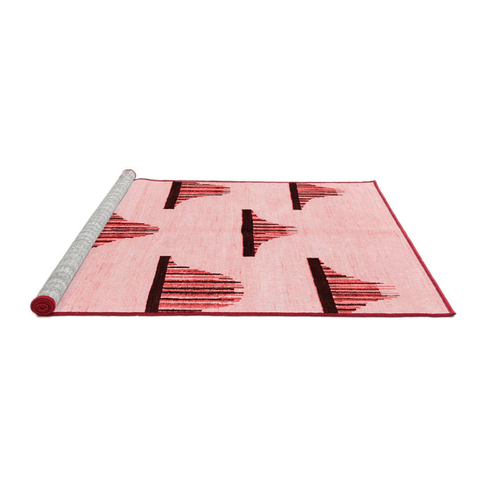Modern Red Washable Rugs