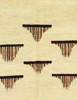 Abstract Metallic Gold Solid Rug, abs1592