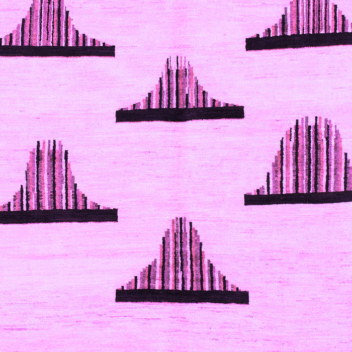 Machine Washable Solid Purple Modern Area Rugs, wshabs1592pur