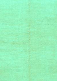 Solid Turquoise Modern Rug, abs1593turq