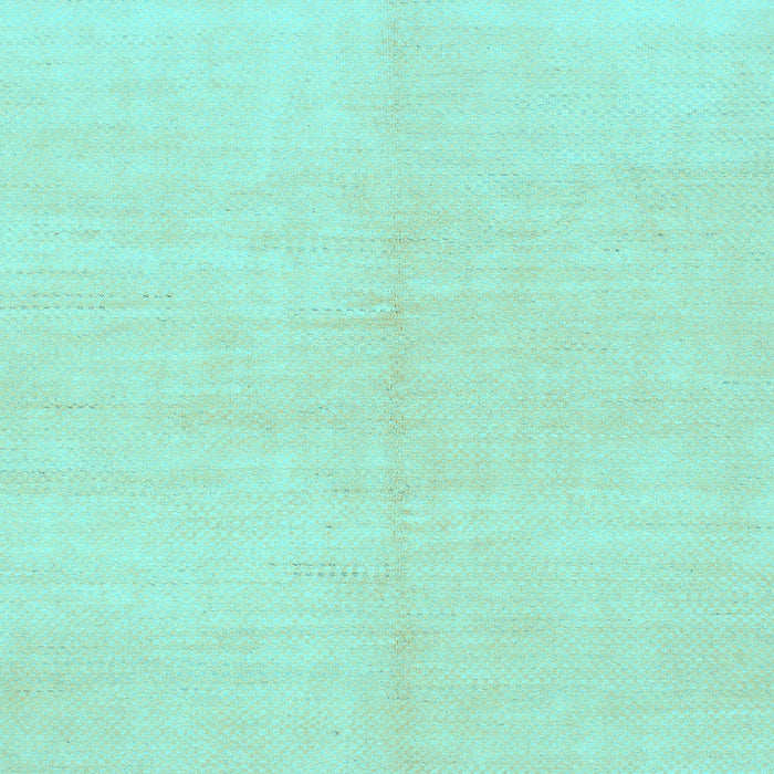 Square Machine Washable Solid Light Blue Modern Rug, wshabs1593lblu