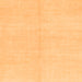 Square Solid Orange Modern Rug, abs1593org