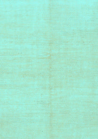 Solid Light Blue Modern Rug, abs1593lblu