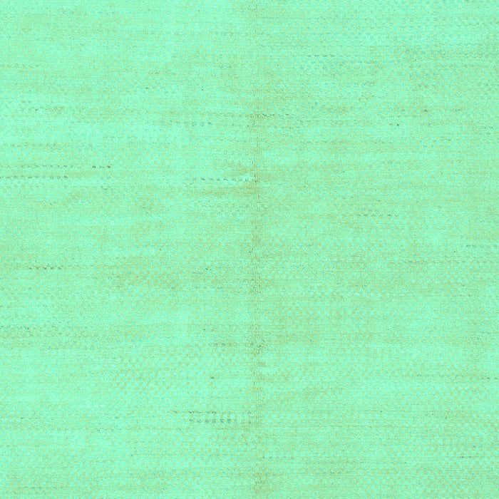 Machine Washable Solid Turquoise Modern Area Rugs, wshabs1593turq