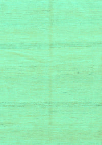 Solid Turquoise Modern Rug, abs1595turq