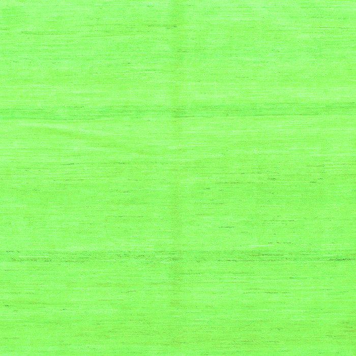 Square Solid Green Modern Rug, abs1595grn