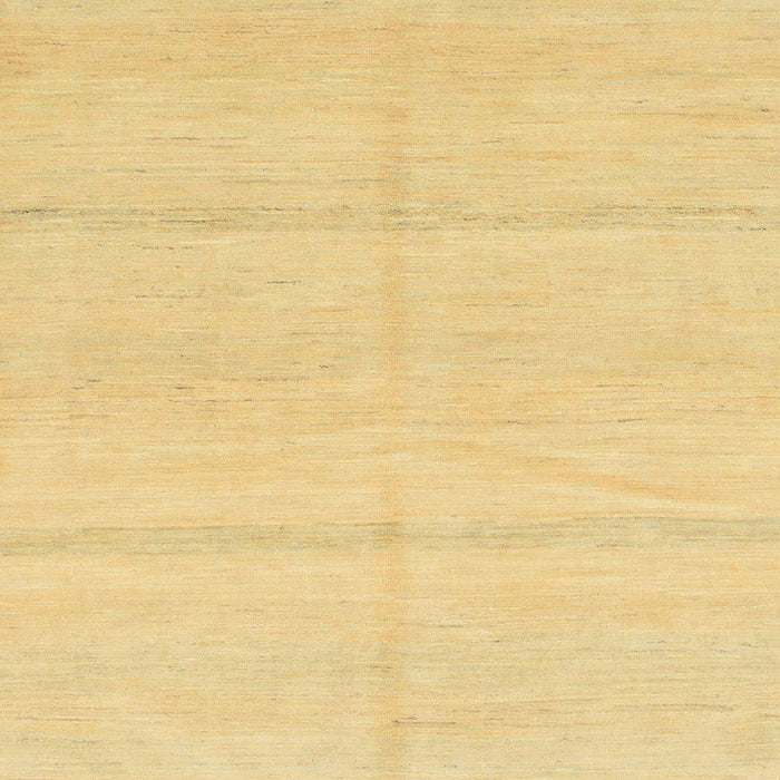 Square Machine Washable Abstract Chrome Gold Yellow Rug, wshabs1595