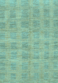 Solid Light Blue Modern Rug, abs1596lblu