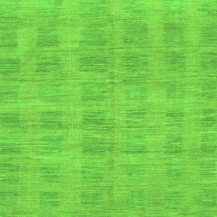 Square Solid Green Modern Rug, abs1596grn