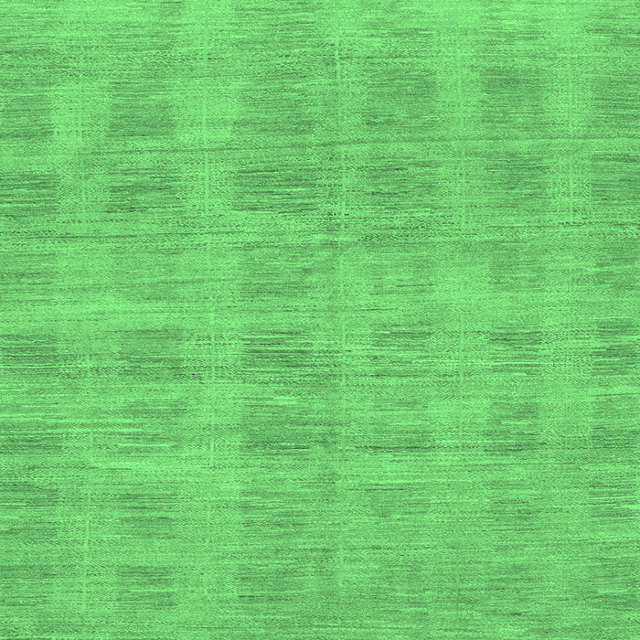 Square Solid Emerald Green Modern Rug, abs1596emgrn