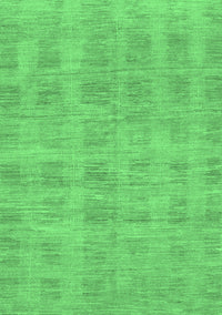 Solid Emerald Green Modern Rug, abs1596emgrn