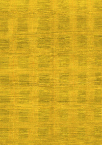 Solid Yellow Modern Rug, abs1596yw