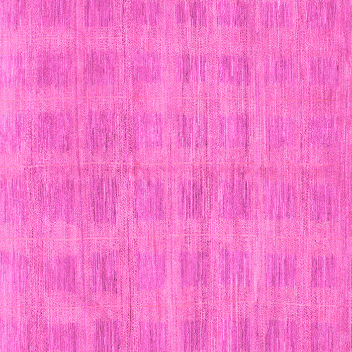 Square Solid Pink Modern Rug, abs1596pnk