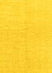 Solid Yellow Modern Rug, abs1597yw