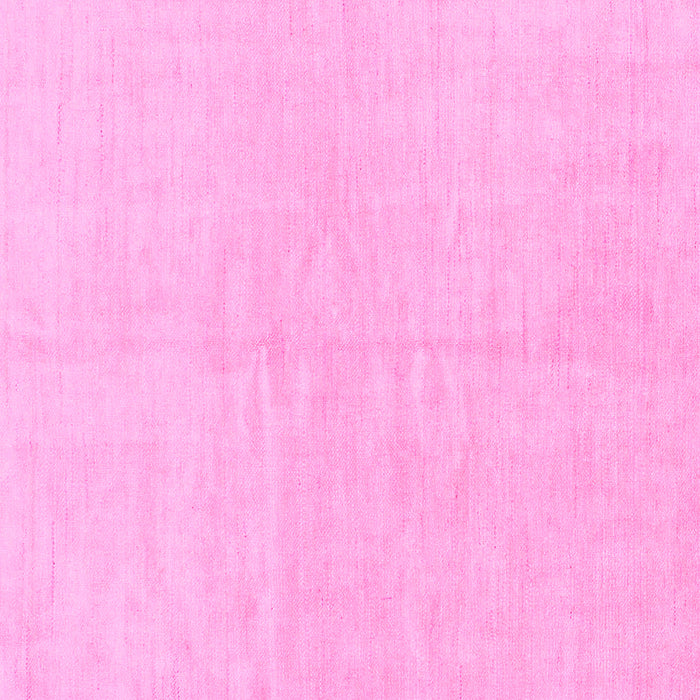 Square Solid Pink Modern Rug, abs1597pnk