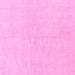 Square Solid Pink Modern Rug, abs1597pnk