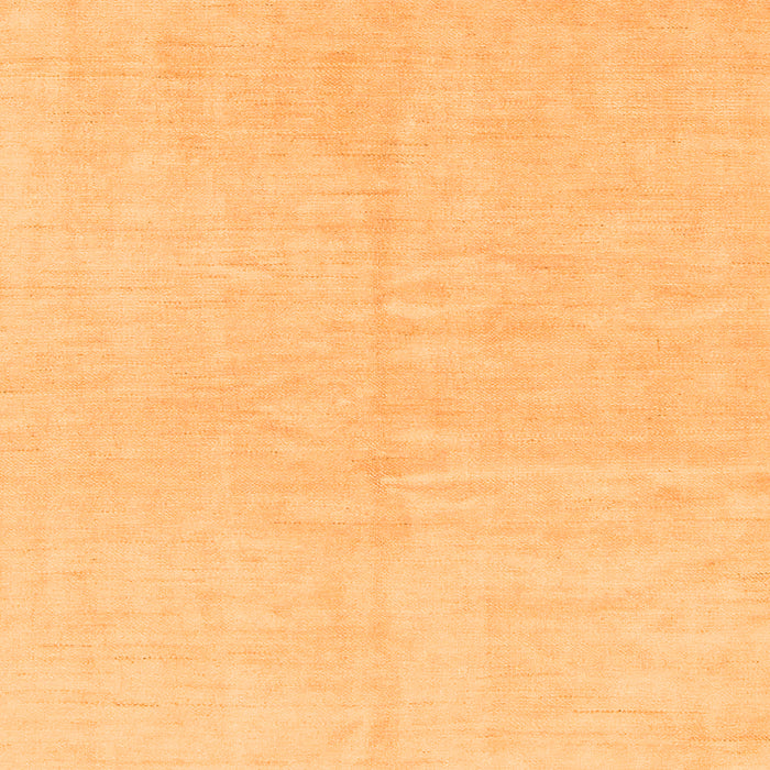 Square Solid Orange Modern Rug, abs1597org